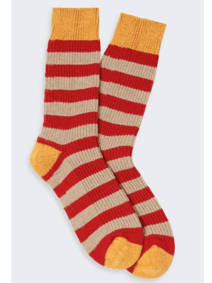 Guest In Residence The Soft Socks Striped (In Store)