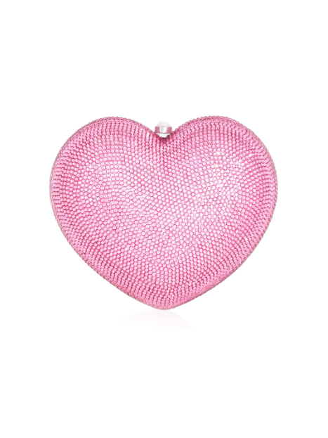 Judith Leiber L'Amour Petit Coeur Pink (In Store)