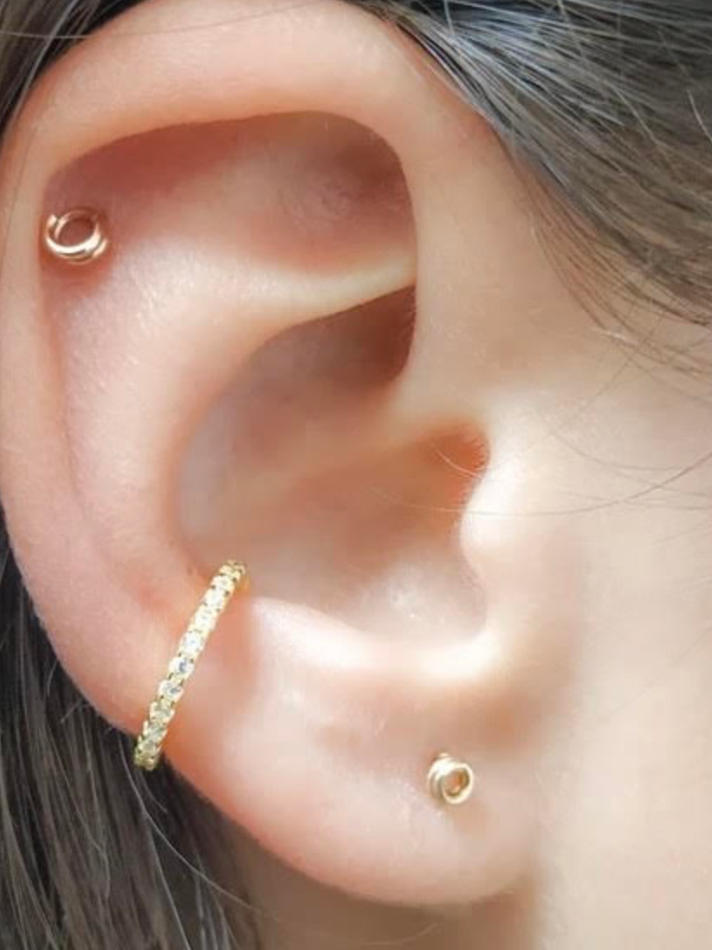 Eléver Rose Gold Ear Cuff (In Store)