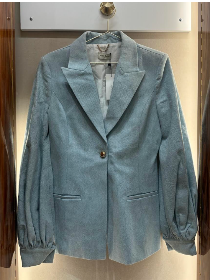 Amir Taghi Acid Wash Sabrina Blazer (In Store)
