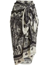 Johanna Ortiz Palm Tree Coast Pareo (In Store)