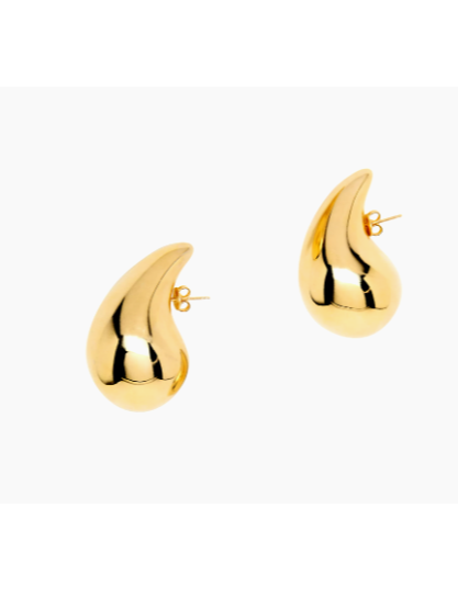 Bottega Veneta 18K Gold-Finish Sterling Silver Earrings (In Store)