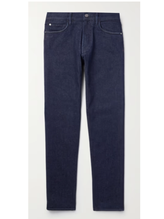 Loro Piana Dark Denim Slim-Fit Jeans (In Store)