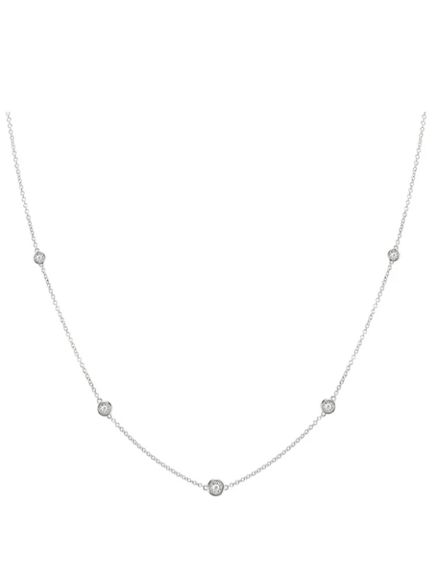 Wish Fine Jewelry Diamond 14K Gold By The Yard Necklace (In Store)