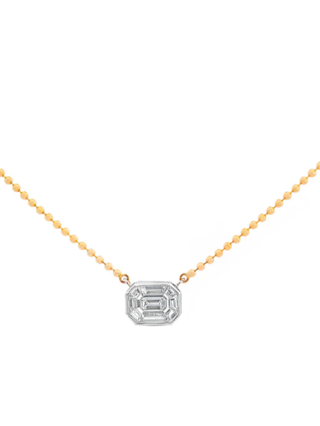 Wish Fine Jewelry Diamond 18K/14K Gold Bead Pendant Necklace (In Store)