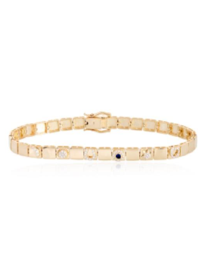 Wish Fine Jewelry Diamond 14K Gold Charm Bracelet (In Store)