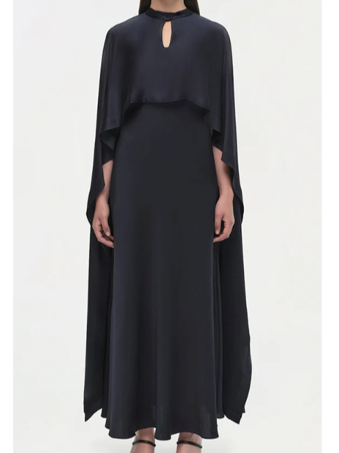 Simkhai Amory Dress in Midnight (In Store)