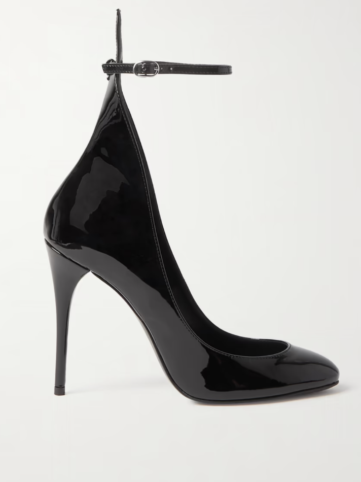 Alaïa 90 patent-leather pumps (In Store)