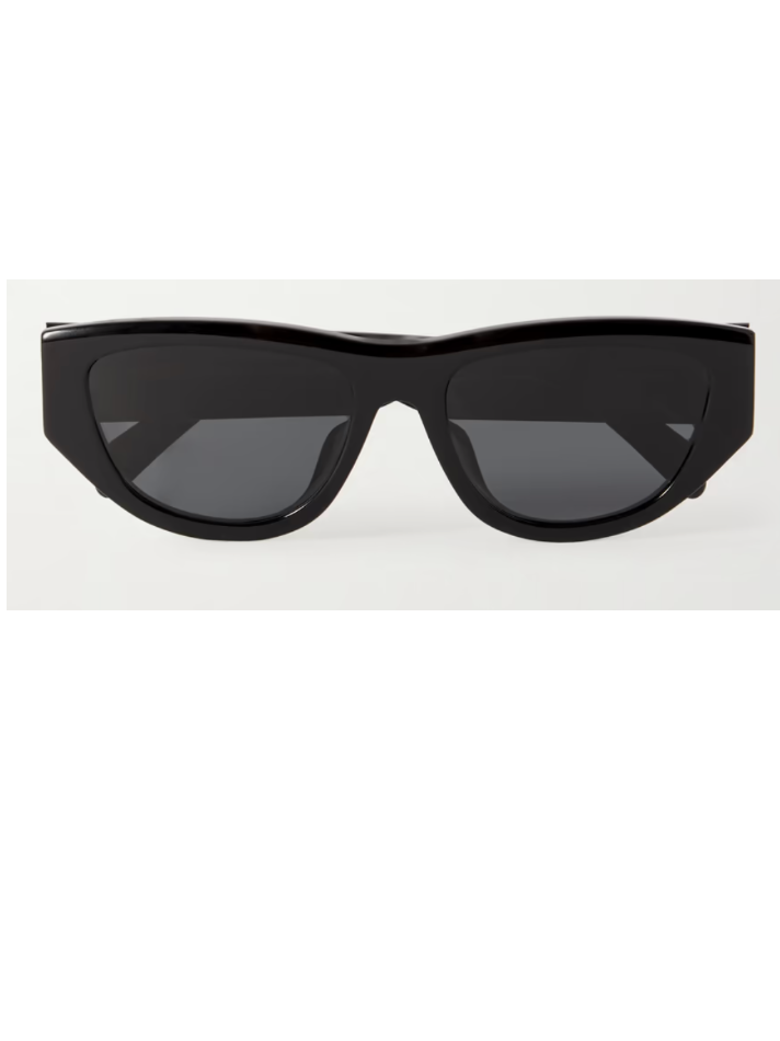 Celine Monochroms 01 cat-eye acetate sunglasses (In Store)