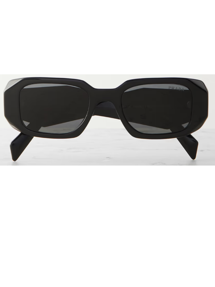 Prada Square-frame acetate sunglasses (In Store)
