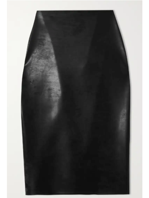 Alaïa Latex pencil skirt (In Store)
