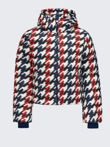 Perfect Moment Houndstooth Down Puffer Jacket (In Store)
