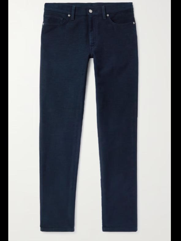 Zegna City Slim-Fit Tapered Cotton and Cashmere-Blend Trousers