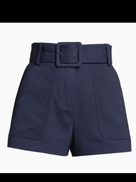 Ramy Brook Kasey Belted High-Rise Shorts