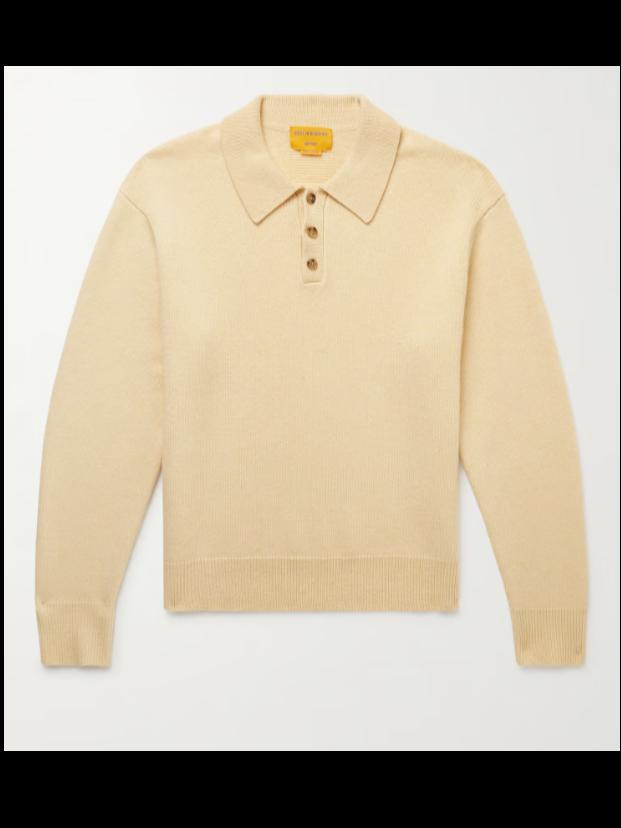 Guest In Residence Allday Cashmere Polo Shirt