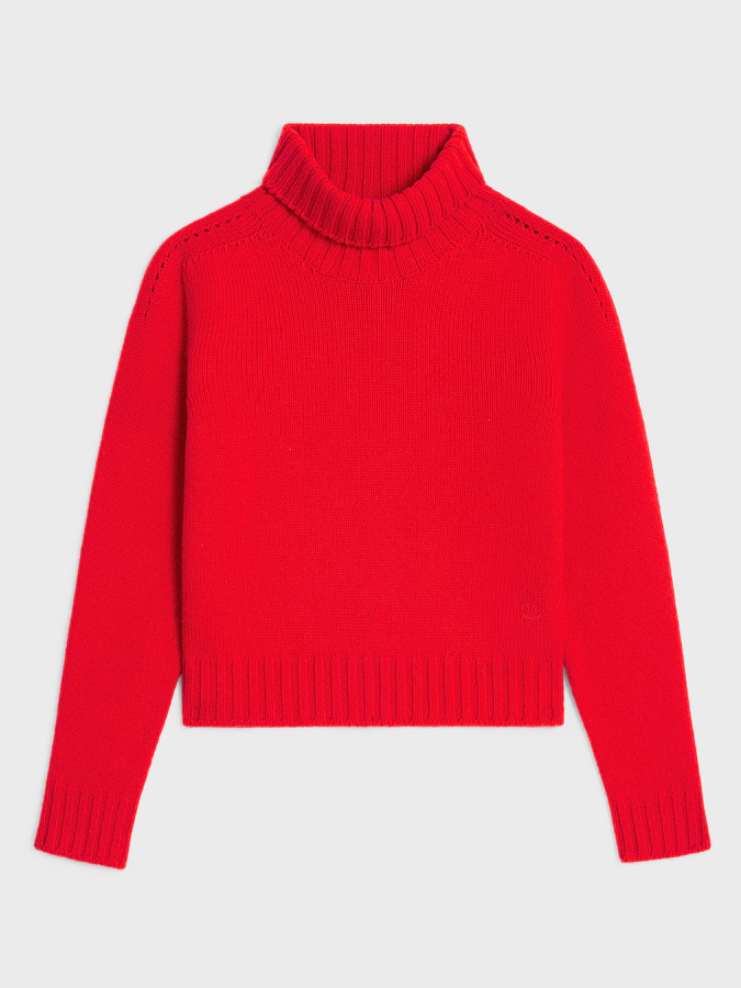 Celine Turtleneck Sweater in Seamless Cashemire
