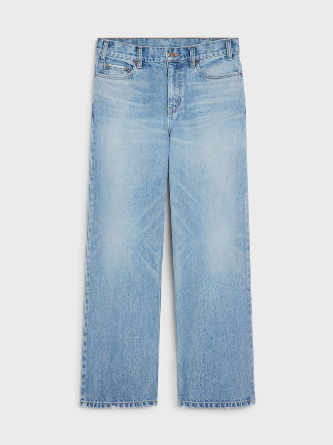Celine Jolene Jeans in Golden Blue Wash Denim