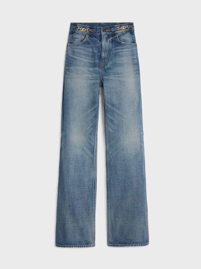 Celine Jane Flare Jeans in Denim Union Wash