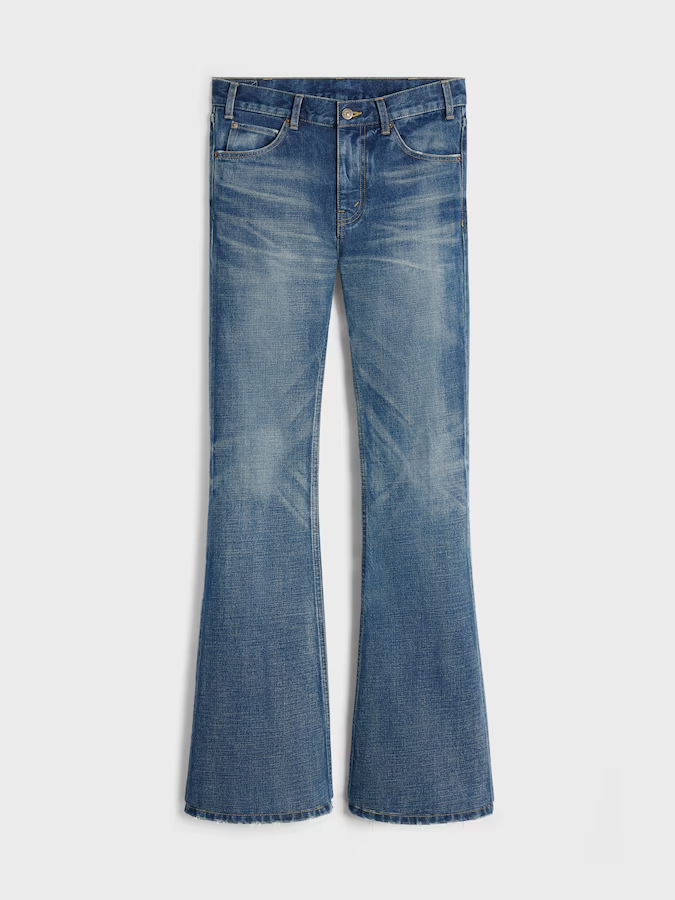Celine Marco Jeans in Dark Union Wash Denim