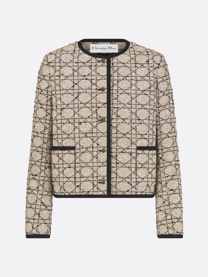 Dior Macrocannage Cropped Jacket