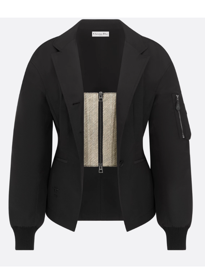 Dior Fitted Jacket with Integrated Bustier