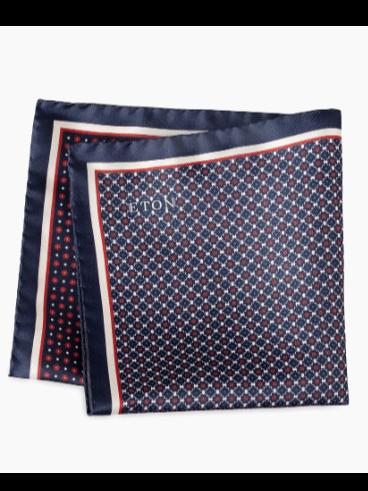 Eton Four-Sided Silk Pocket Square