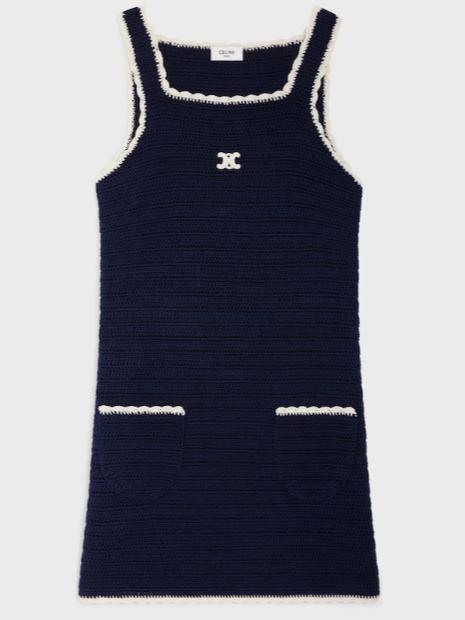 Celine Mini dress IN crocheted cotton