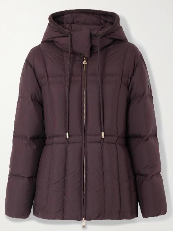 Moncler Estom hooded quilted shell down jacket