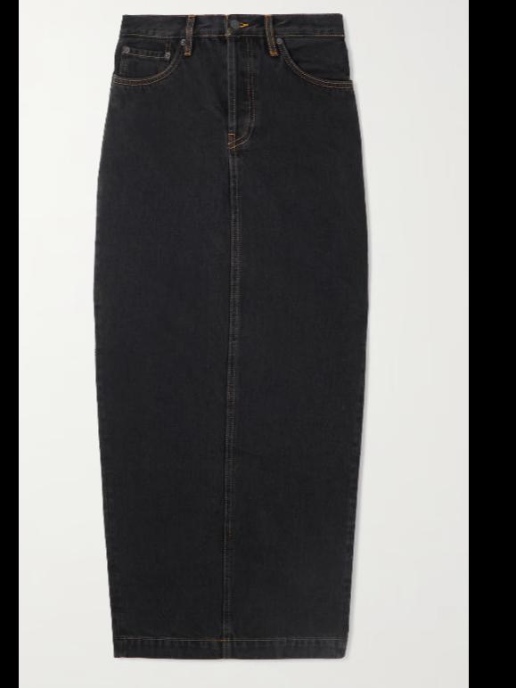 Wardrobe.NYC Denim maxi skirt