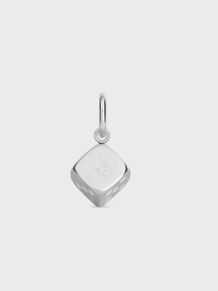 Celine Celine Charms Triomphe Dice in Enamel and Aluminium