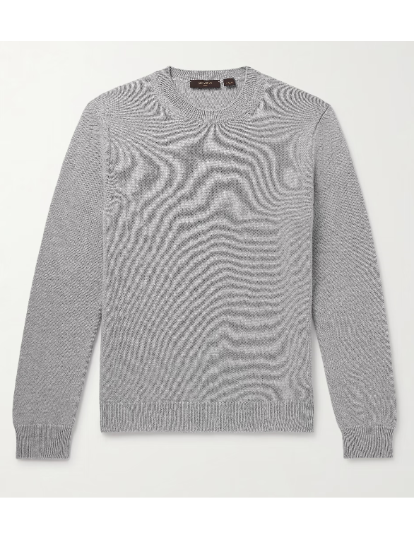Slowear Zanone Slim-Fit Virgin Wool and Cashmere-Blend Sweater