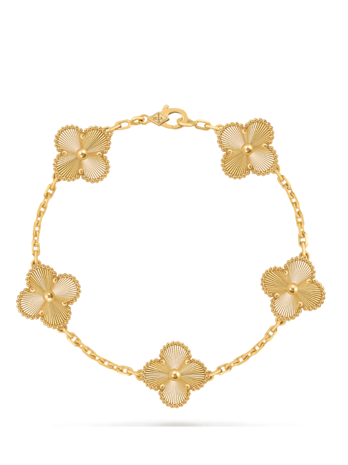 Van Cleef & Arpels Vintage Alhambra bracelet, 5 motifs