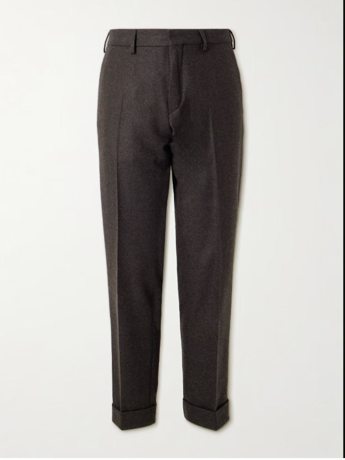 Dries Van Noten Straight-Leg Wool Trousers