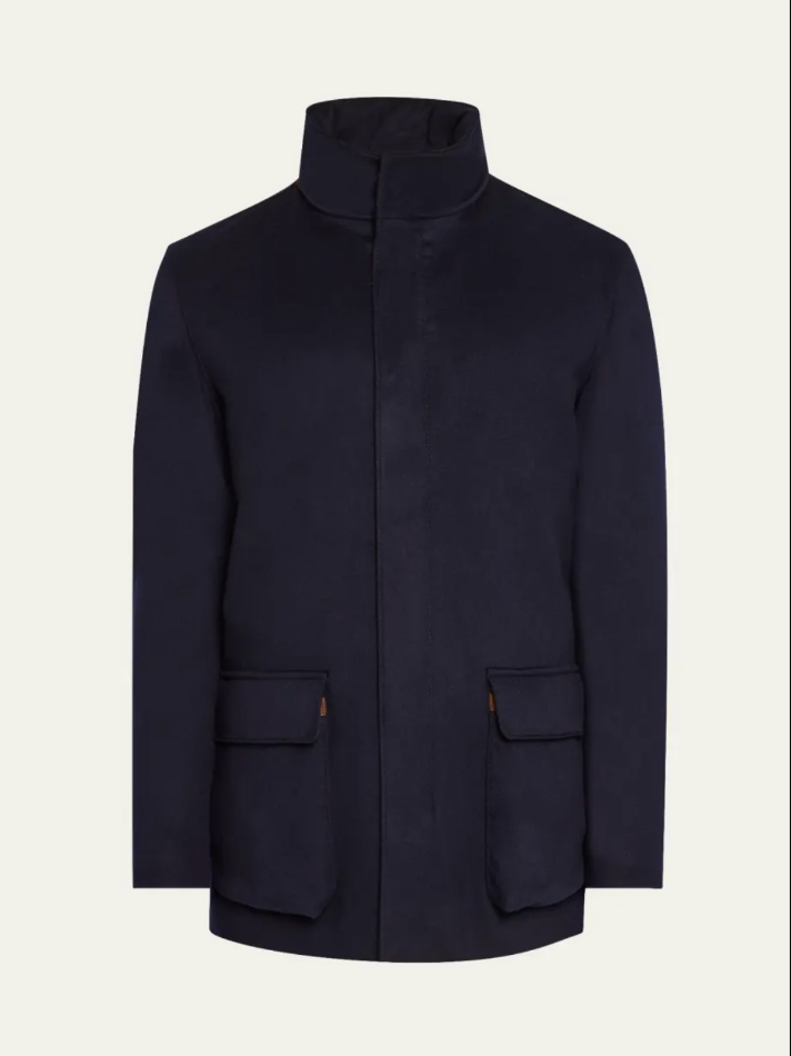 Loro Piana Men's Winter Voyager Cashmere Coat - Men's Clothing