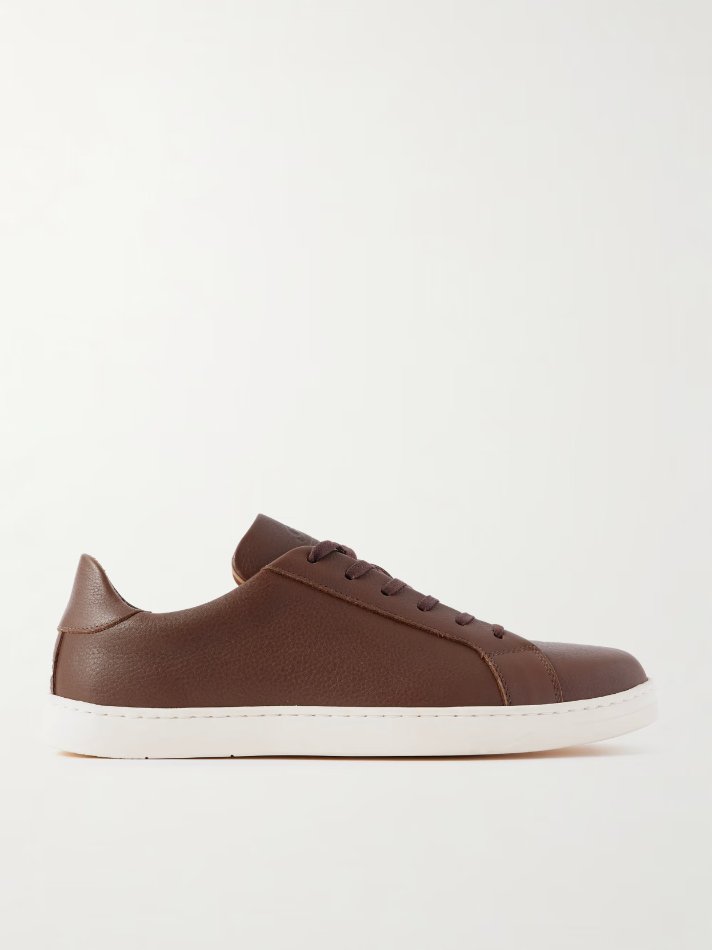 George Cleverley Jack III Leather Sneakers