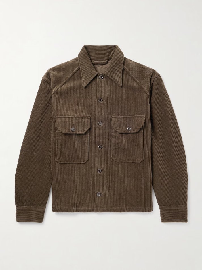 Monitaly Fatigue 51 Cotton-Corduroy Overshirt