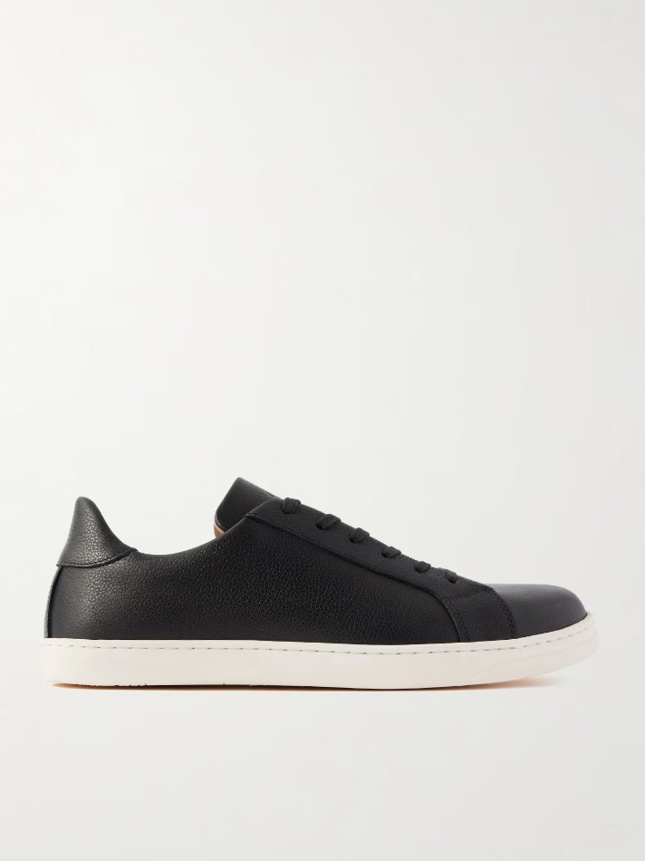 George Cleverley Jack III Leather Sneakers