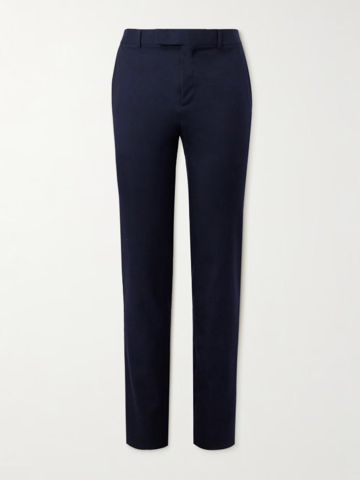 Celine Slim-Fit Cotton-Gabardine Trousers - Men