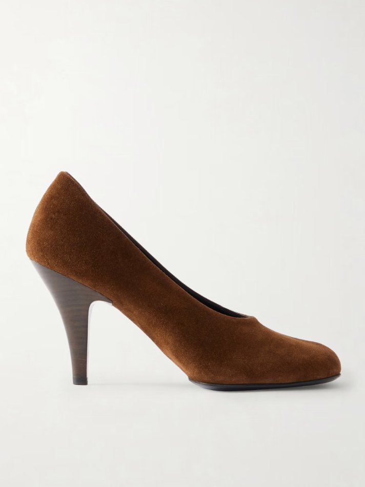 Phoebe Philo Soft suede pumps
