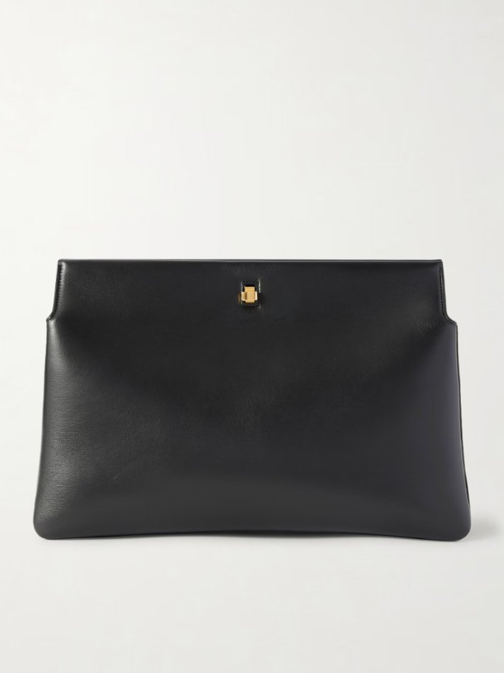 Phoebe Philo Triplex leather clutch