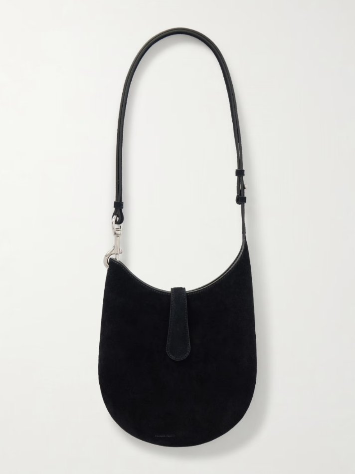 Phoebe Philo Bean Sling mini suede shoulder bag