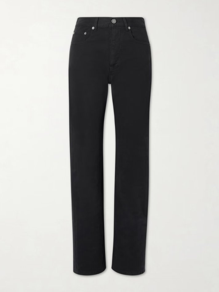 Phoebe Philo Classic mid-rise straight-leg organic jeans