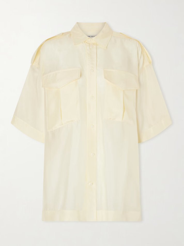 Phoebe Philo Utility silk shirt