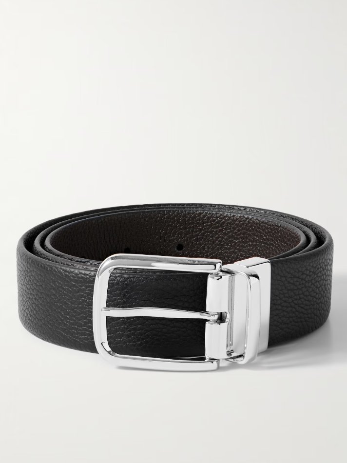 Anderson's 3.5cm reversible full-grain leather belt
