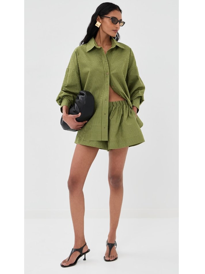 Brandon Maxwell The Lennon Cropped Shorts - Women's Clothing